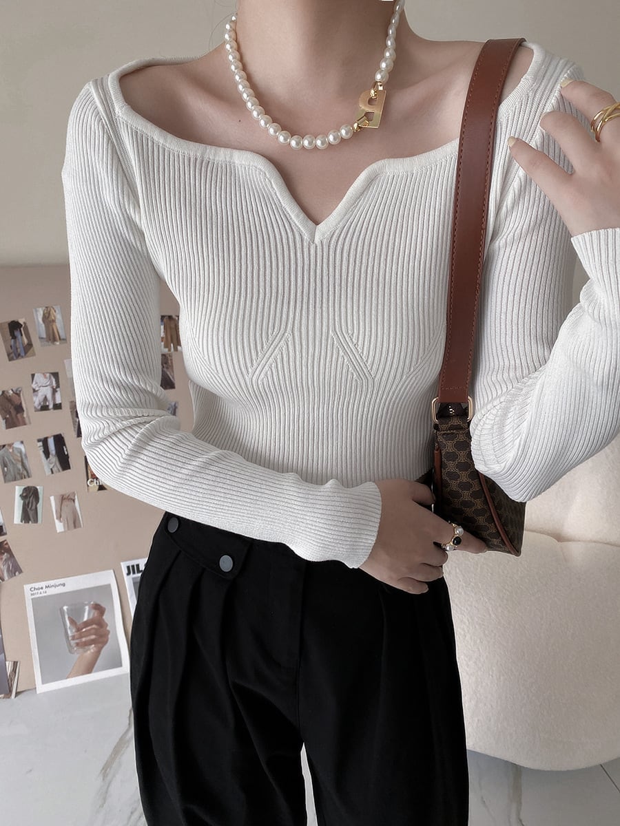 【tops】人気ニットトップス　N2937