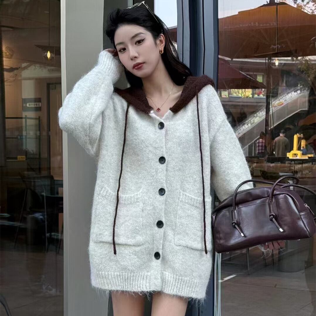 【outer】ニットカーデ　M27756