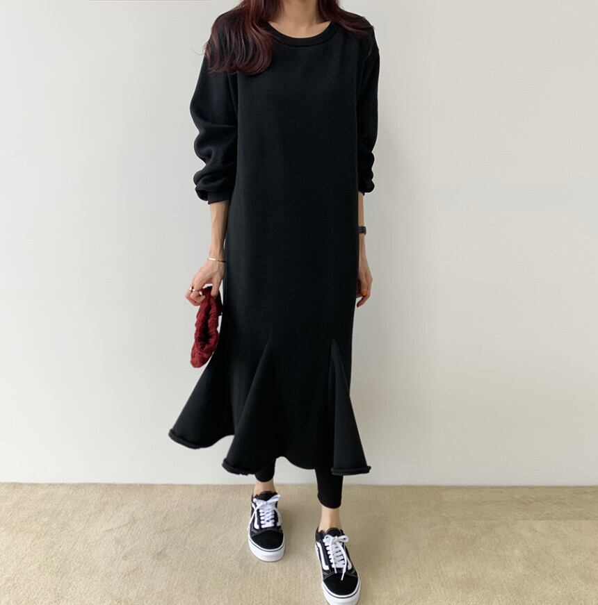 【dress】マーメイドカジュアルワンピース　M18662