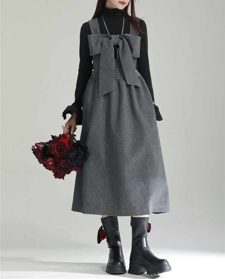 【dress】2WAYリボンジャンスカ　N3503