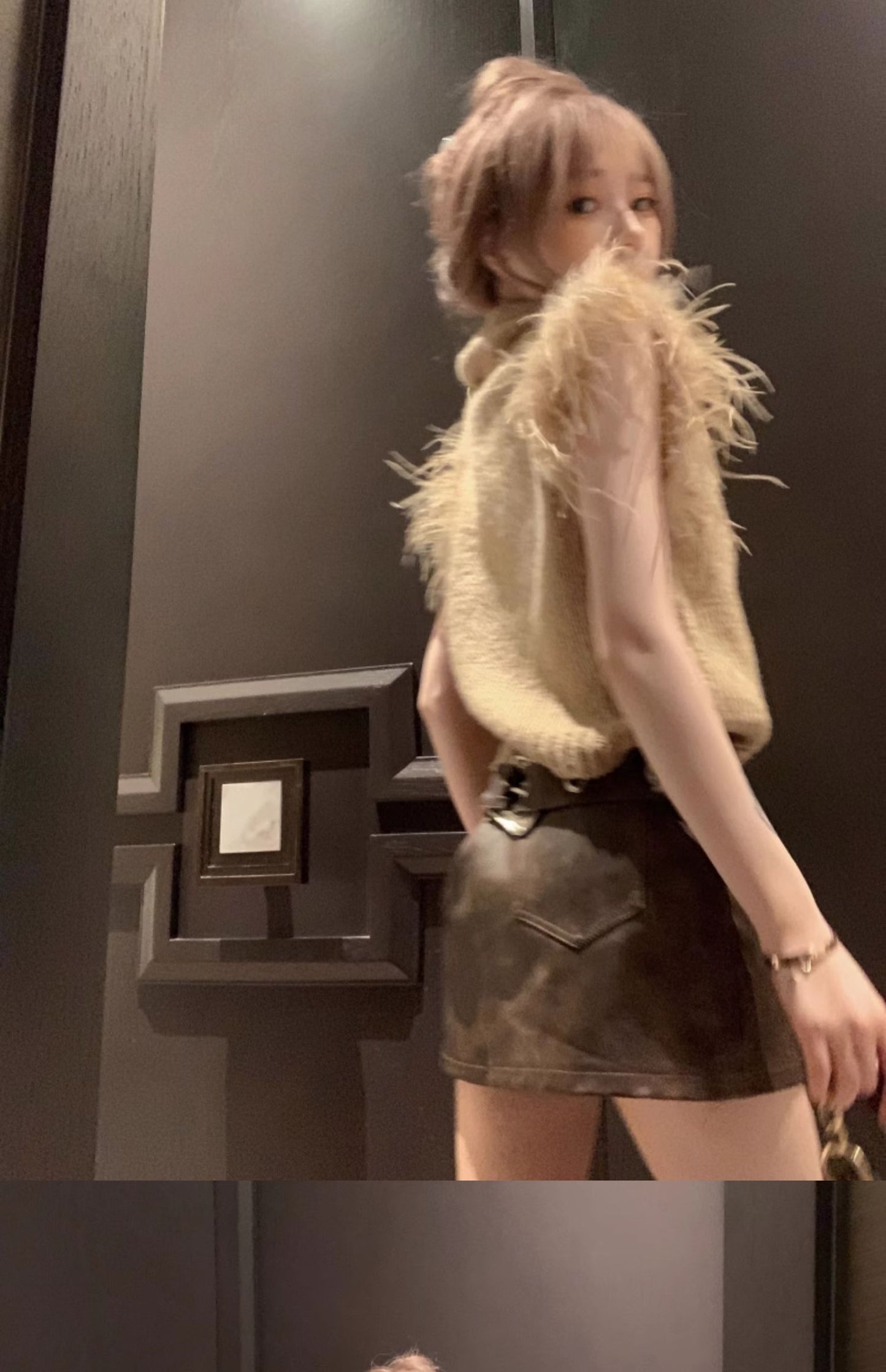 【tops】ニットベストG23680