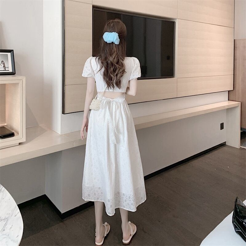 【dress】魅力的 気質満点清新スウィートシンプル淑女ワンピースF0016