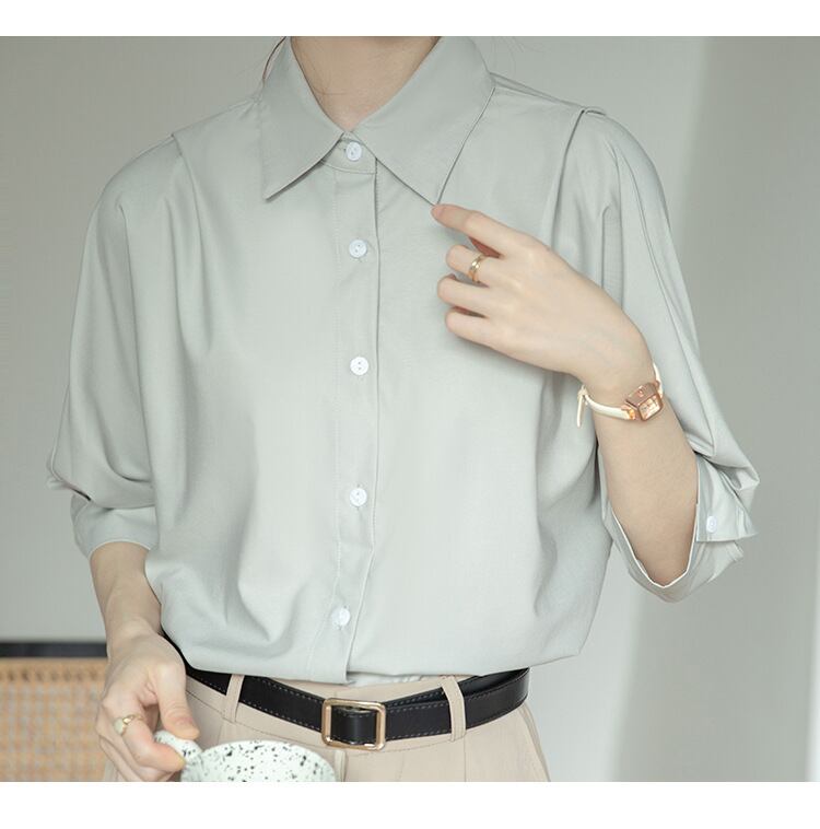 【tops】ファッションデザインブラウスG21074