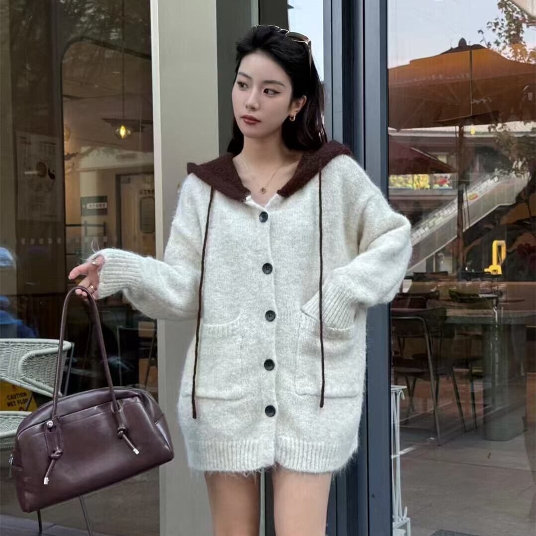 【outer】ニットカーデ　M27756
