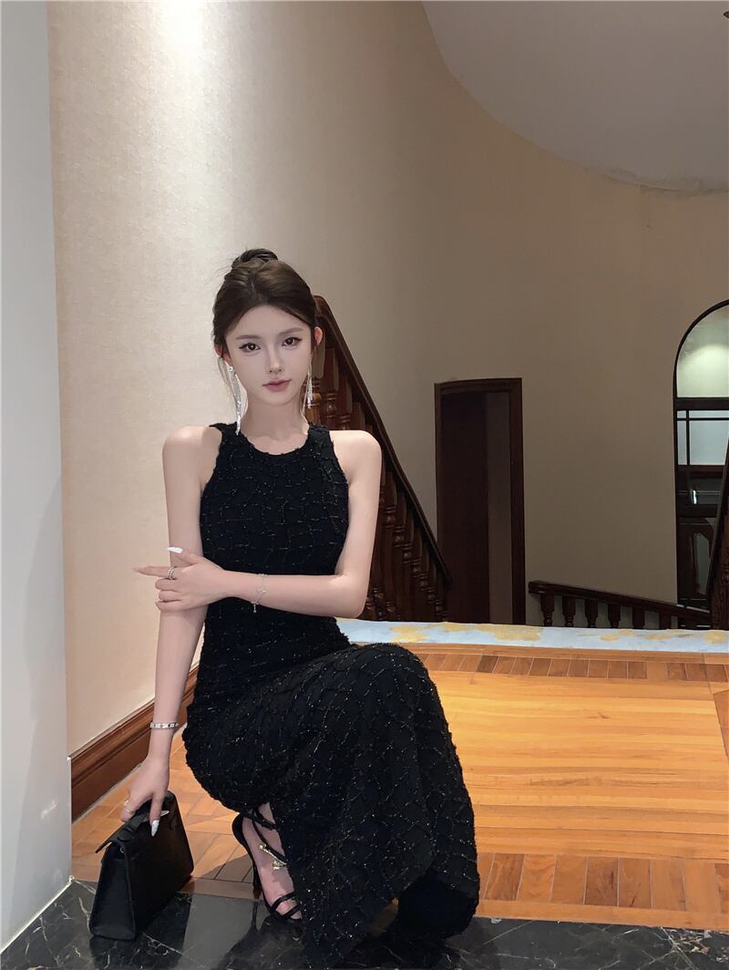 【dress】ラウンドネックワンピース G21059