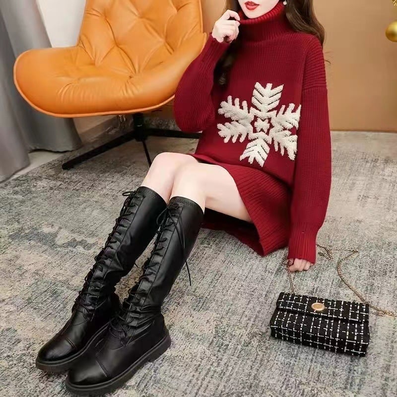 【tops】クリスマスニットセーター　M27502