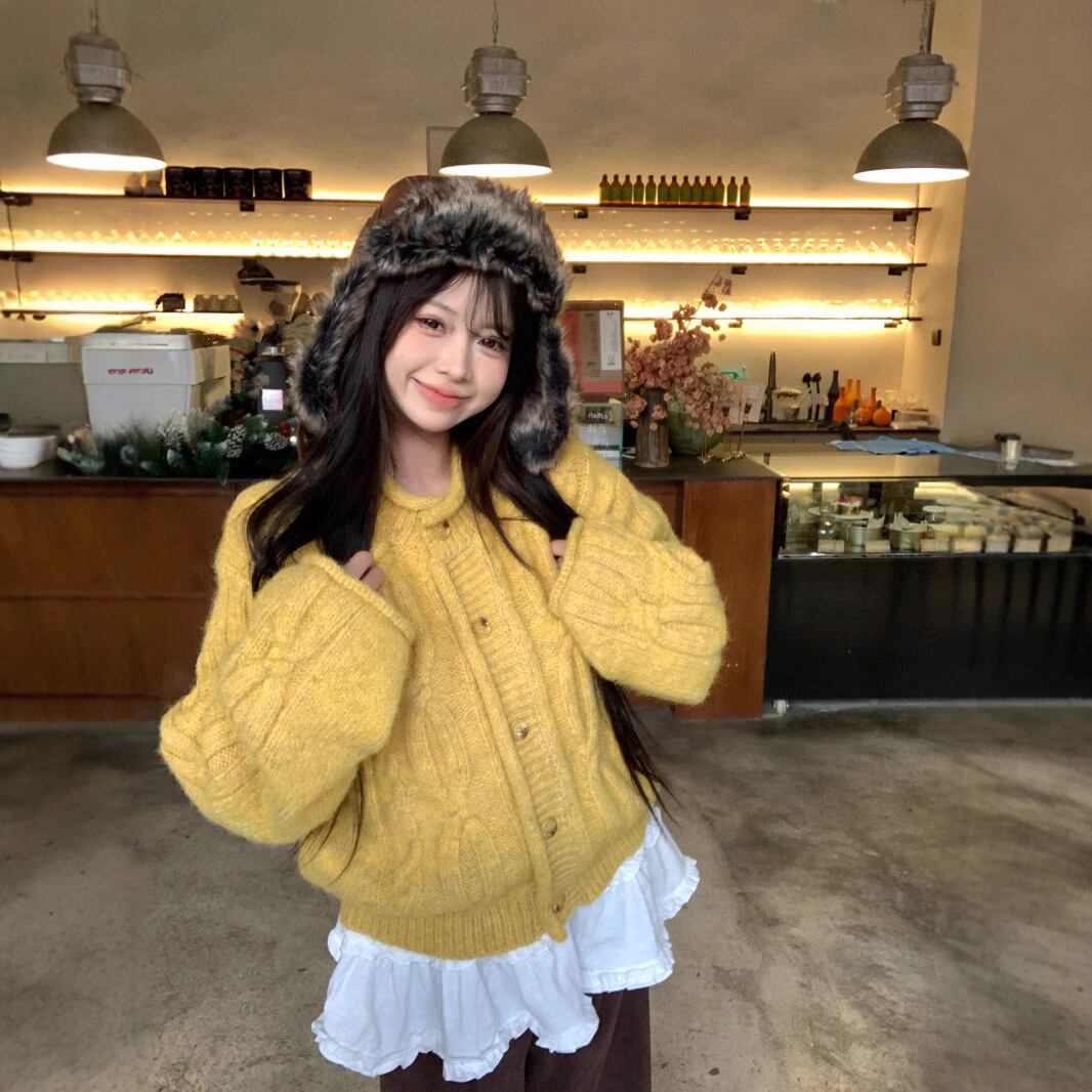 【outer】ニットカーデ　M28701
