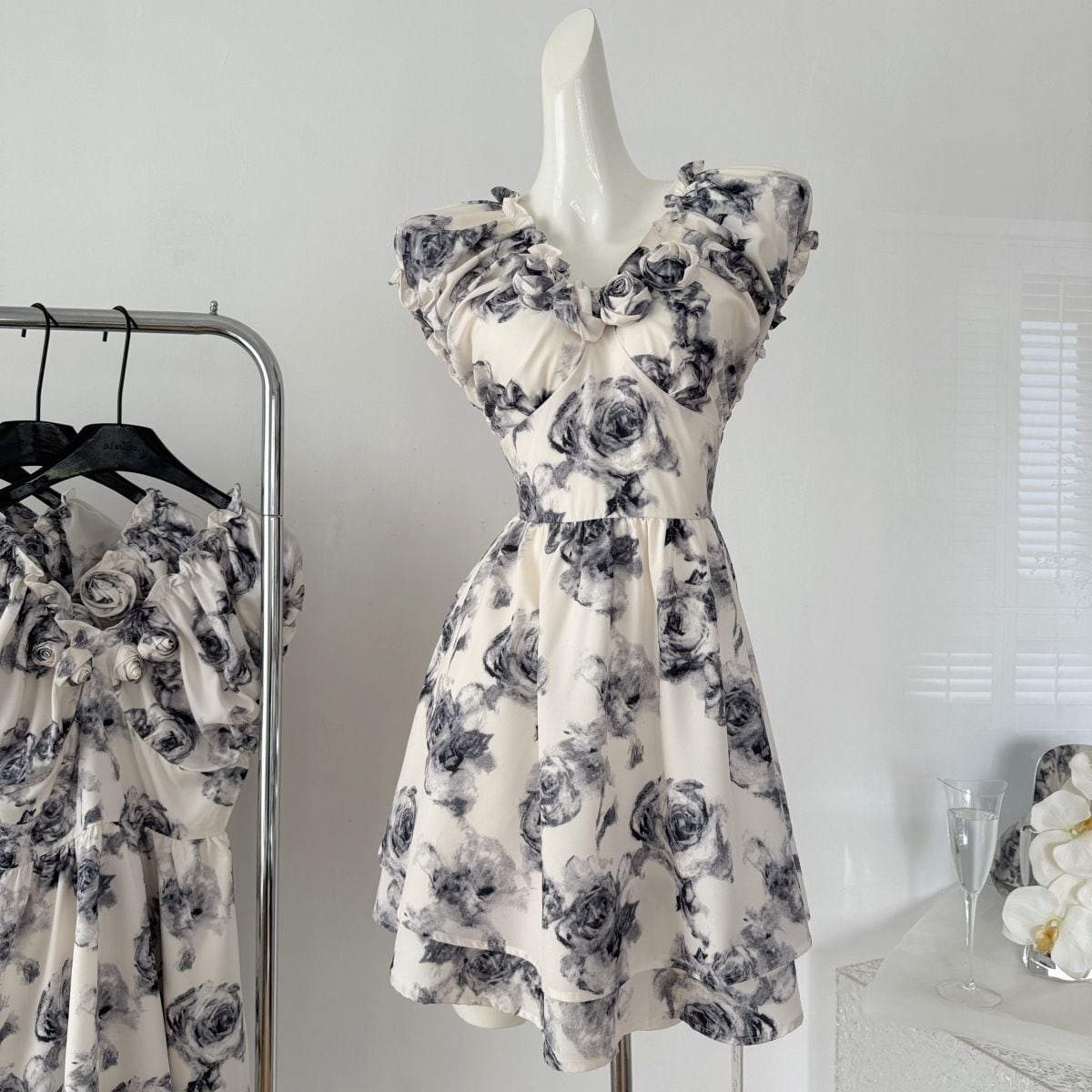 【dress】デートワンピース　M24396