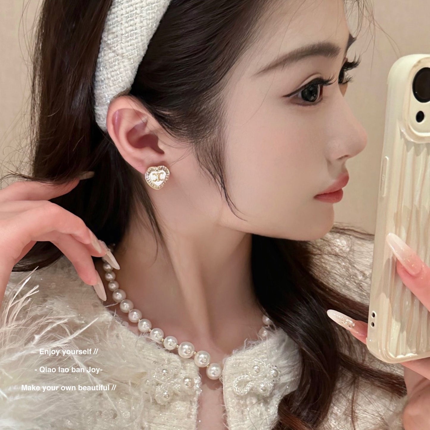 【小物】2色キラキラピアスアクセサリーF8128