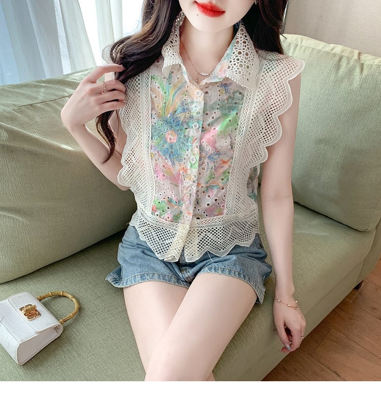 【tops】ノースリーブトップス　M23951