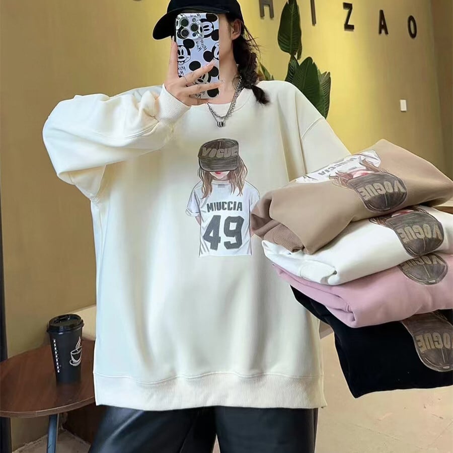 【tops】クルーネックスウェット　M25684