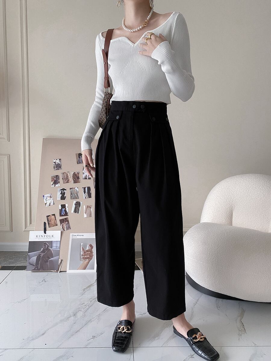 【tops】人気ニットトップス　N2937