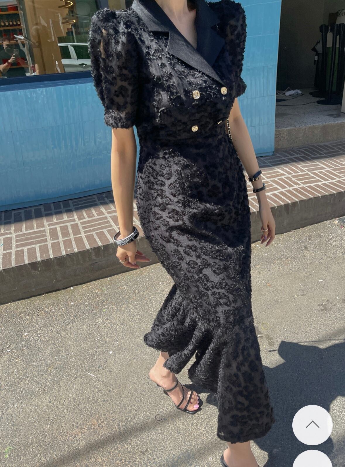 【dress】レースマーメイドワンピース　M29770