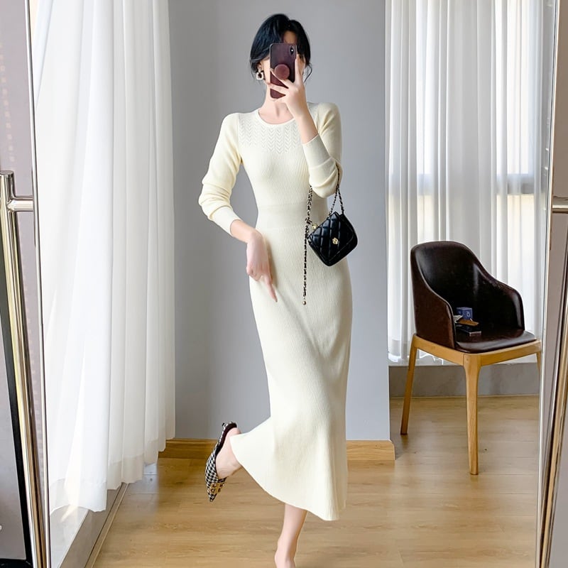 【dress】ニットワンピース　M26204