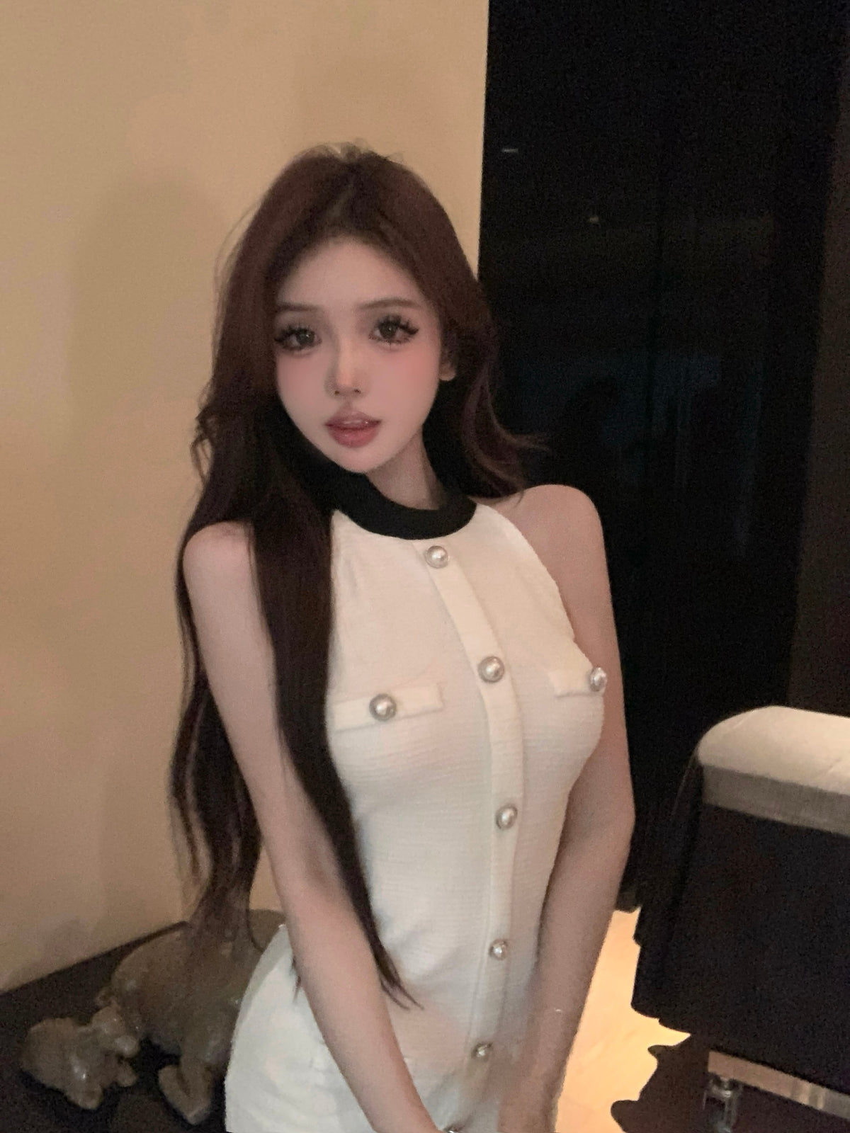 【dress】ノースリーブワンピース　M24680