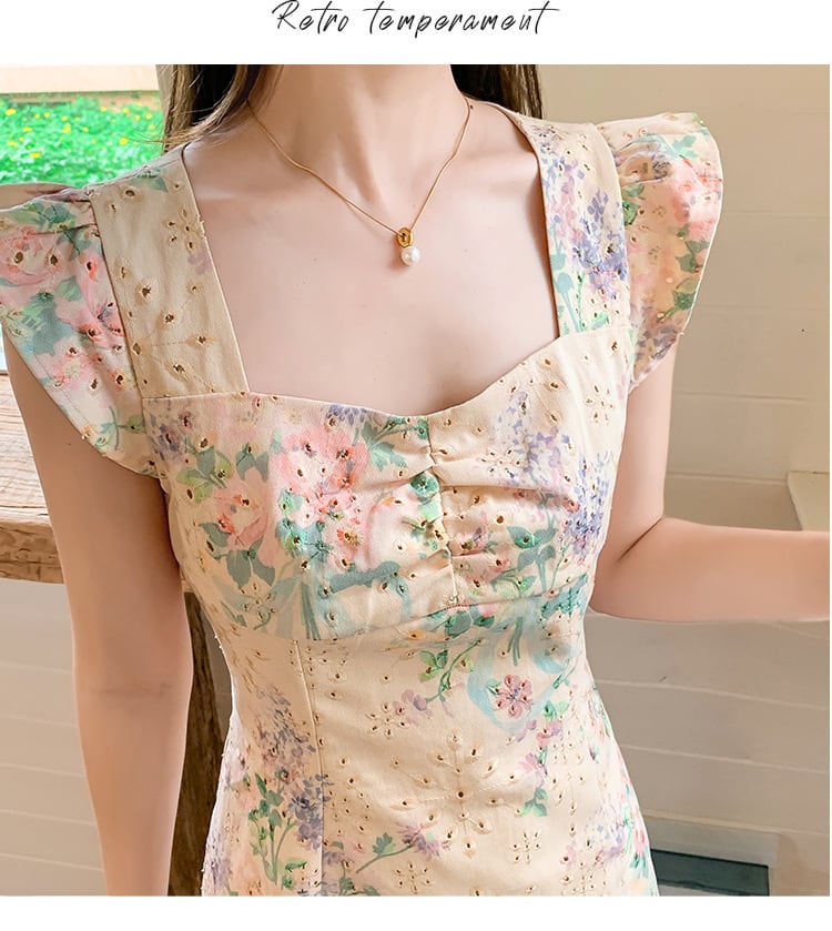 【dress】プリントワンピース　M23953