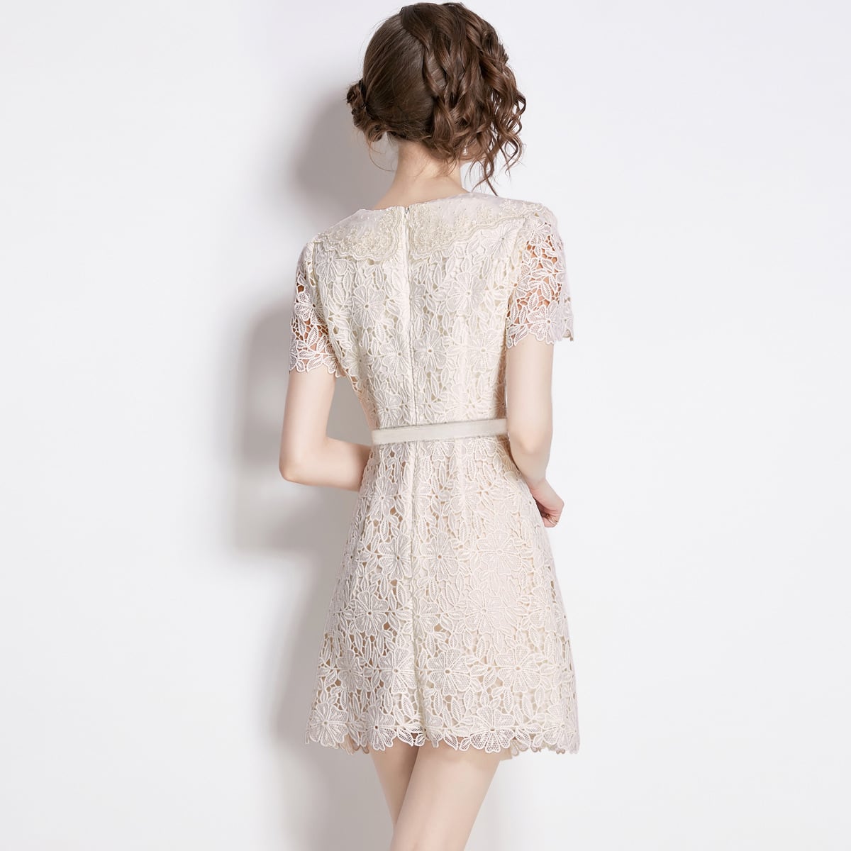【dress】レースワンピース　M23933