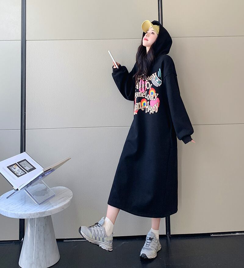 【dress】プリントカジュアルワンピース　M18584
