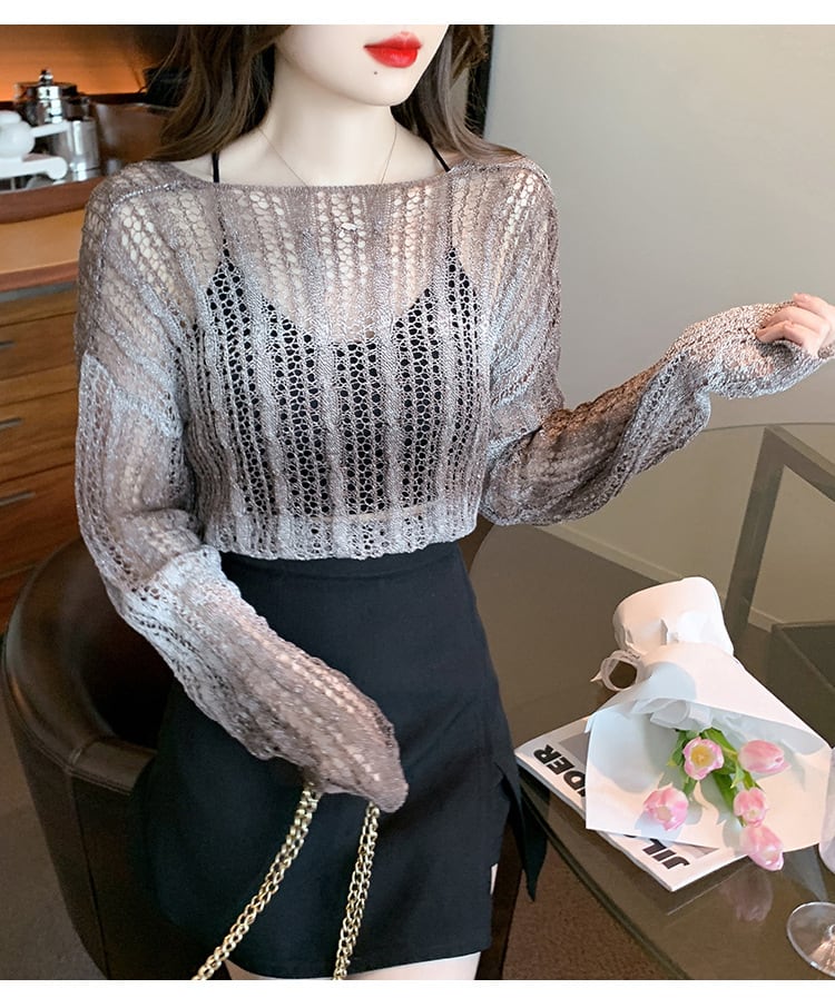 【tops】2WAYクロスカットワークトップス　M25583