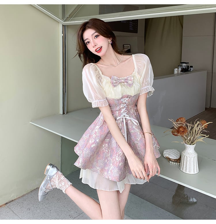 【dress】デートワンピース　M25235