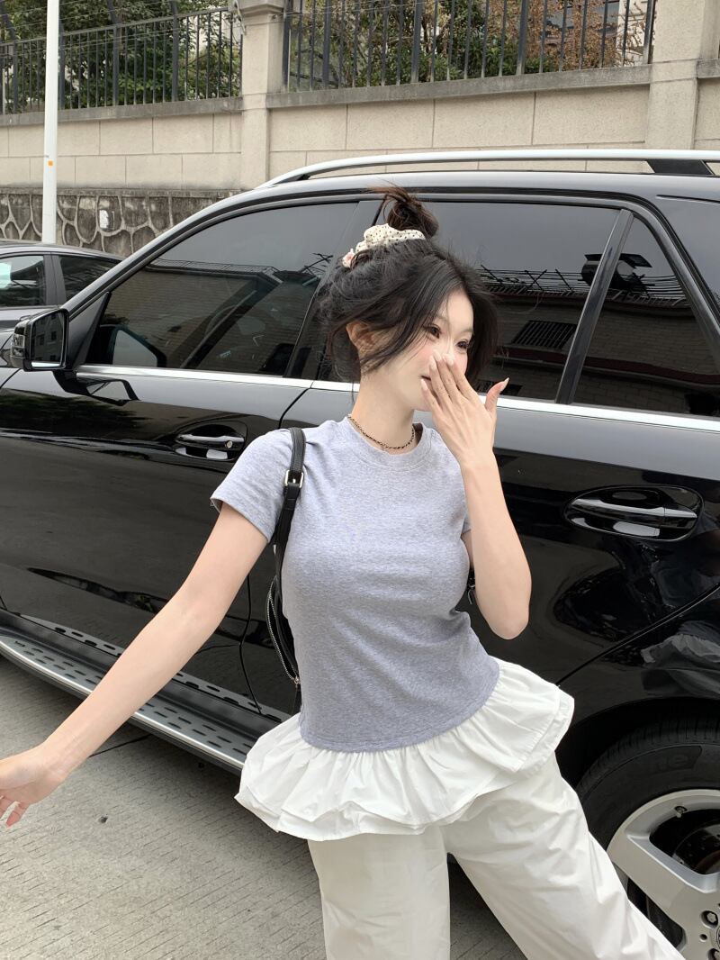 【tops】切り替えTシャツG20291