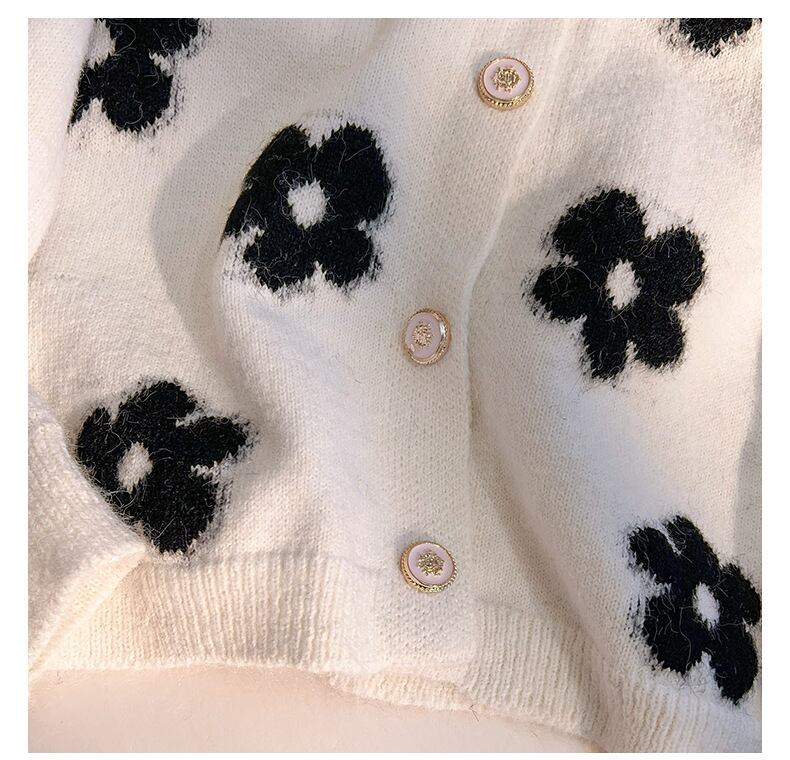 【outer】クルーネックニットカーデ　M29185