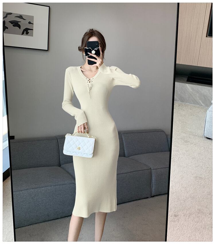 【dress】ニットワンピース　M18562