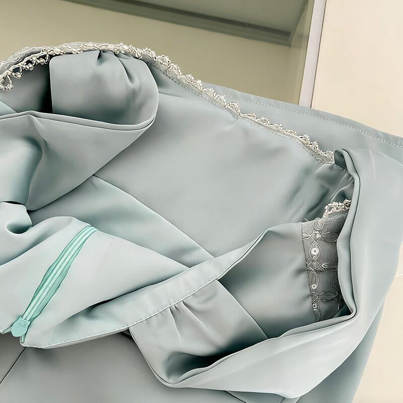 【dress】スパンコール付きキャミワンピース Q8379