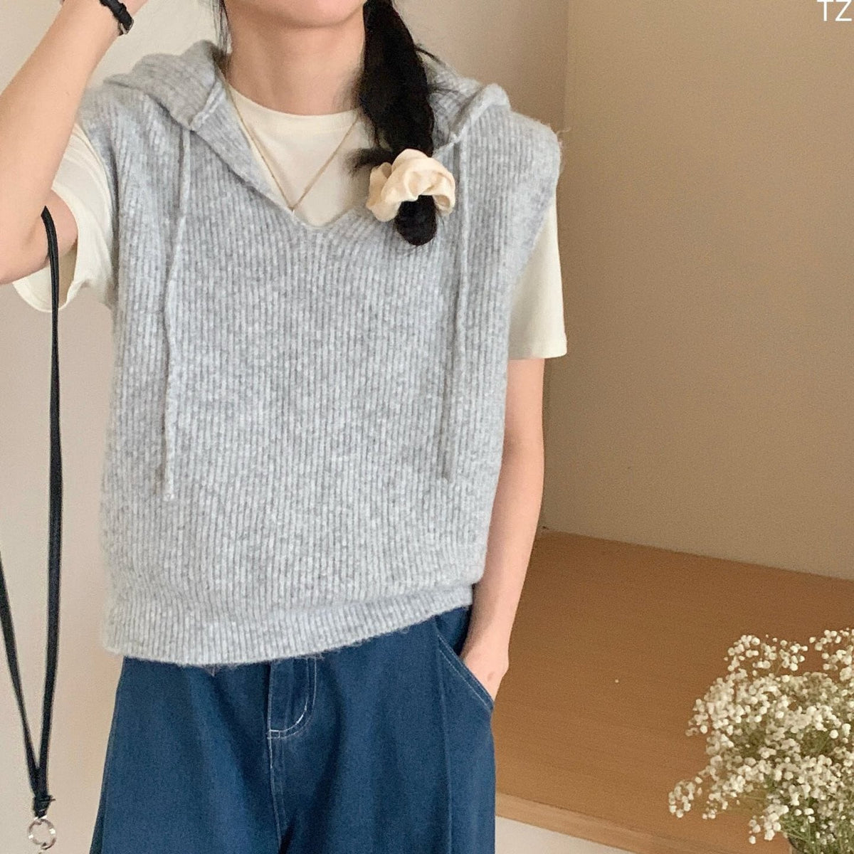 【tops】ニットベスト　M25922