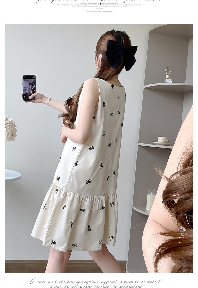 【dress】ノースリーブワンピース　M24645