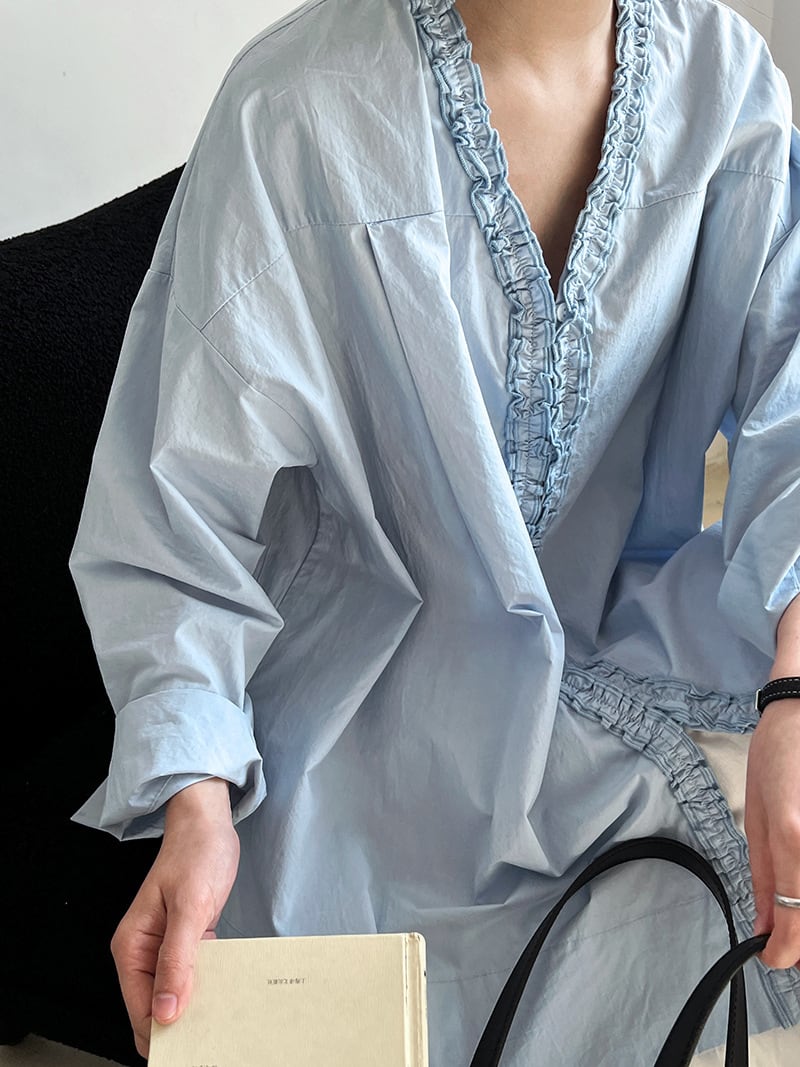 【tops】2WAYギャザーフリルトップス　N2989
