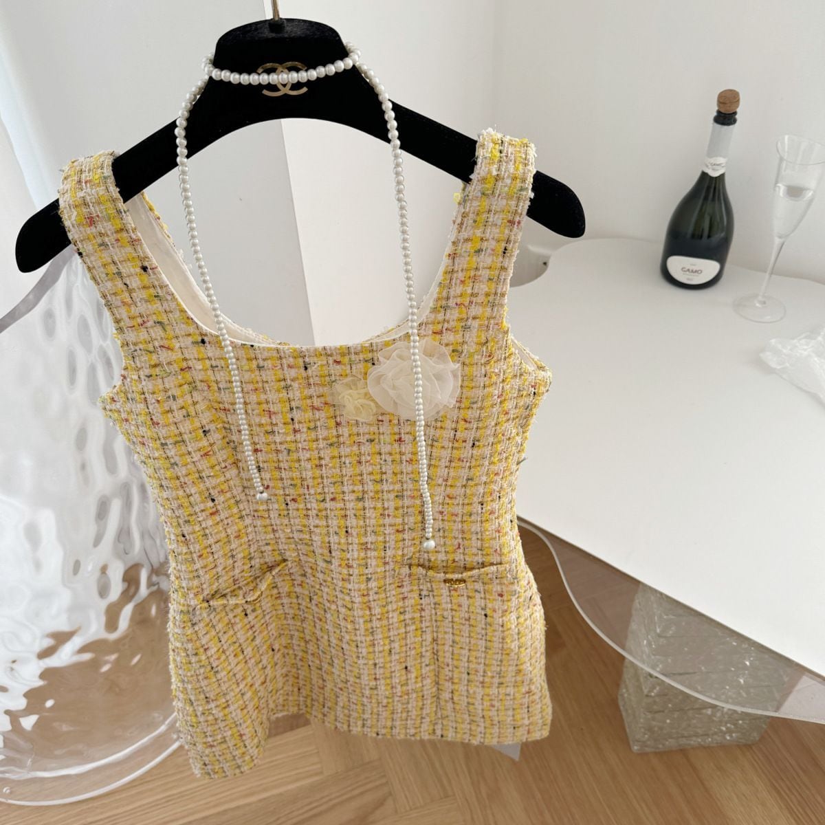 【dress】立体フラワーデートワンピース　M24393