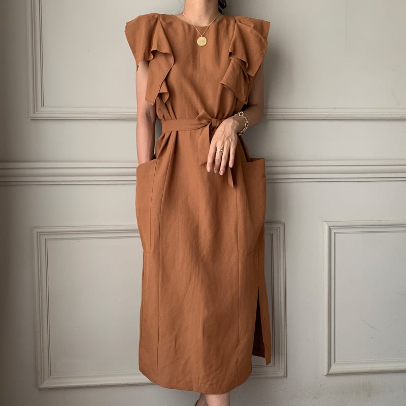 【dress】フリルワンピース　M24723