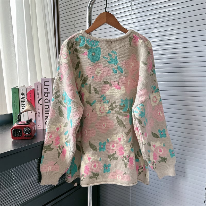 【outer】ニットカーデ　M25549