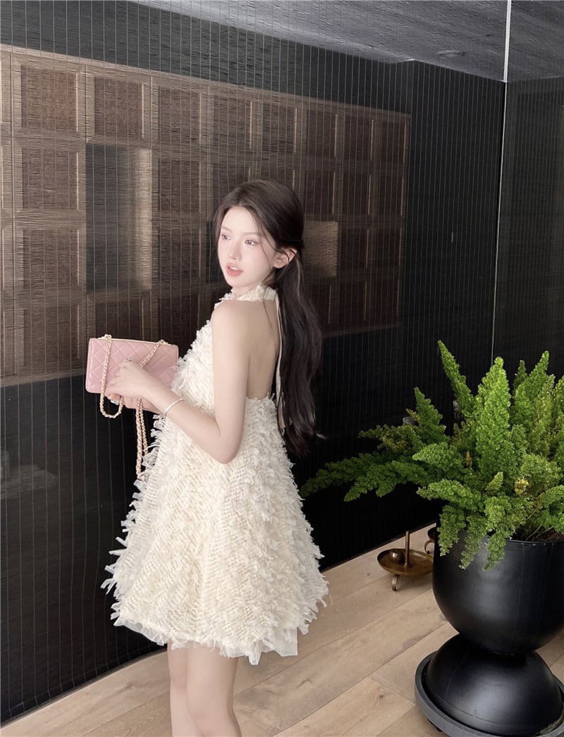 【dress】リボン付きワンピース　M24121