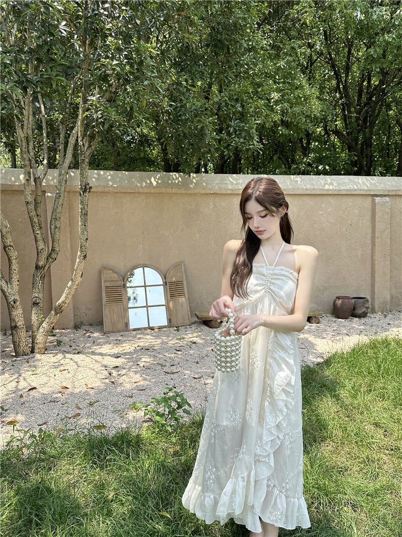 【dress】バックレスワンピース　M25186