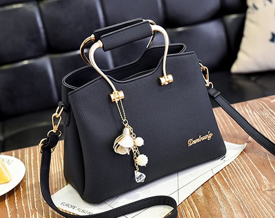 【小物】ファッション 韓国系シンプルPU無地斜め掛けハンドバッグ G1889