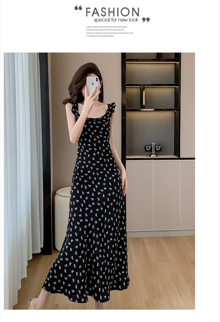 【dress】プリントワンピース　M24409