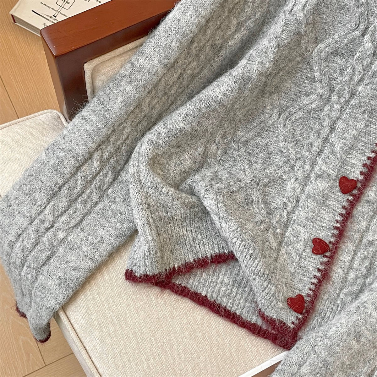 【outer】ニットカーデ　M29202