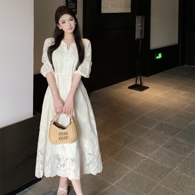 【dress】デートワンピース　M24686