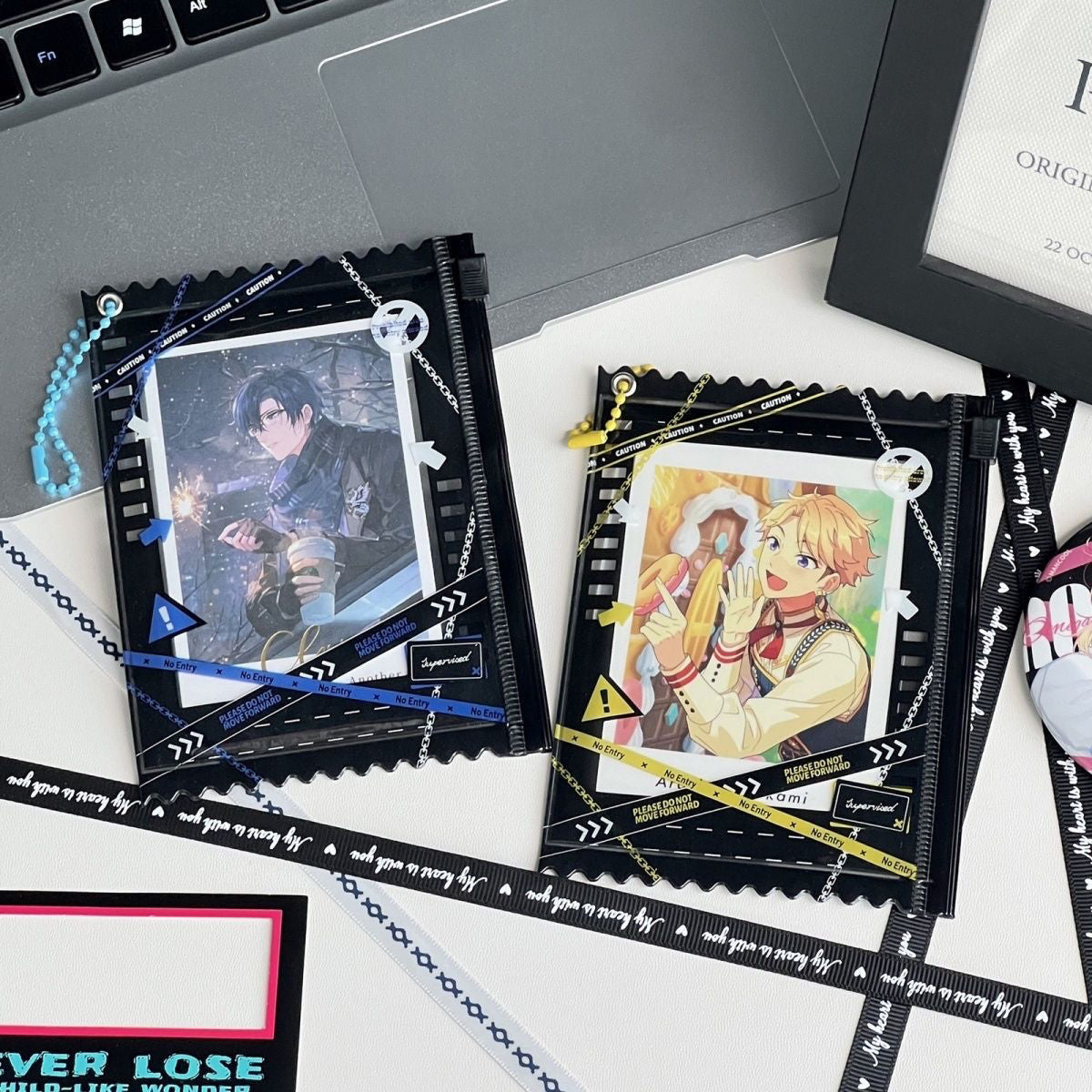 【GOODS】警戒線 PVC 3寸 カードホルダー Q2221