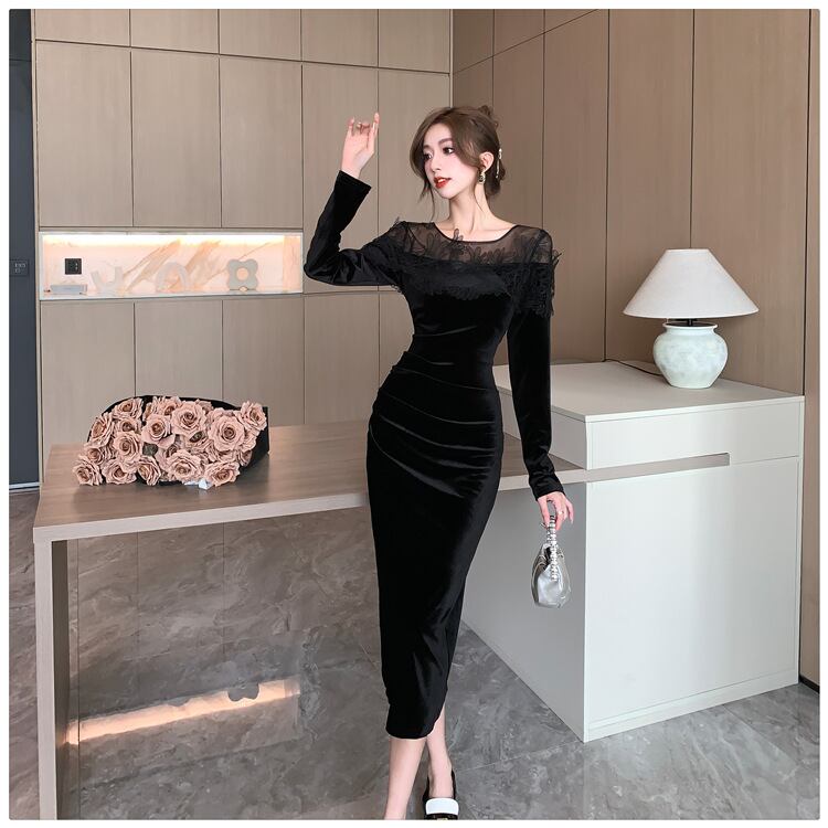【dress】ドッキングワンピース　M18747