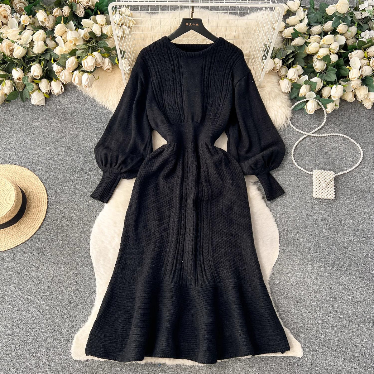 【dress】ニットワンピース　M18791