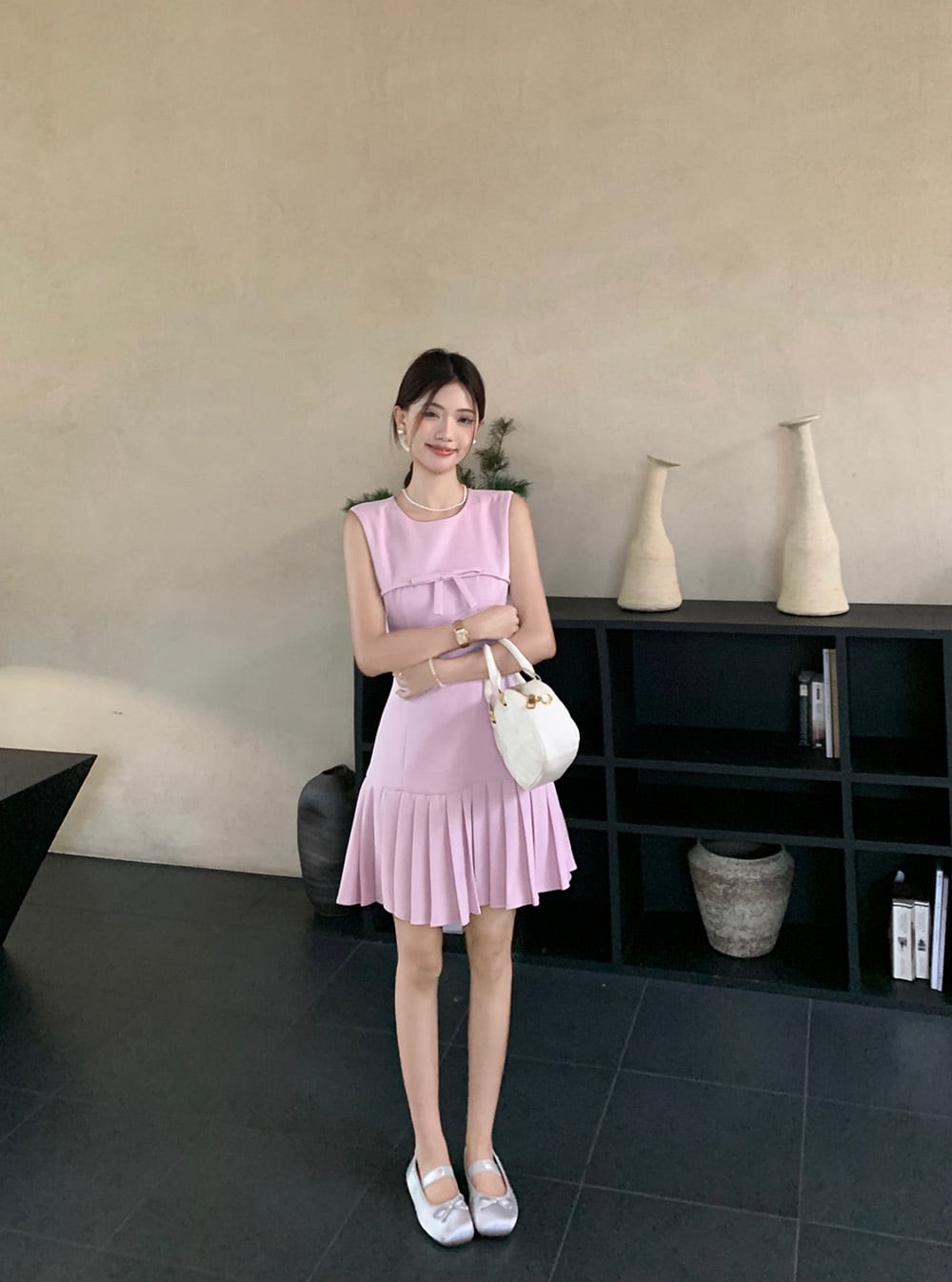 【dress】ノースリーブワンピース　M24677