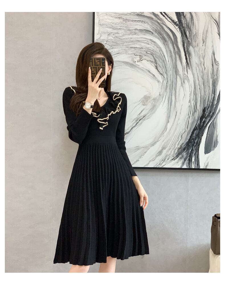 【dress】ニットワンピース　M25500