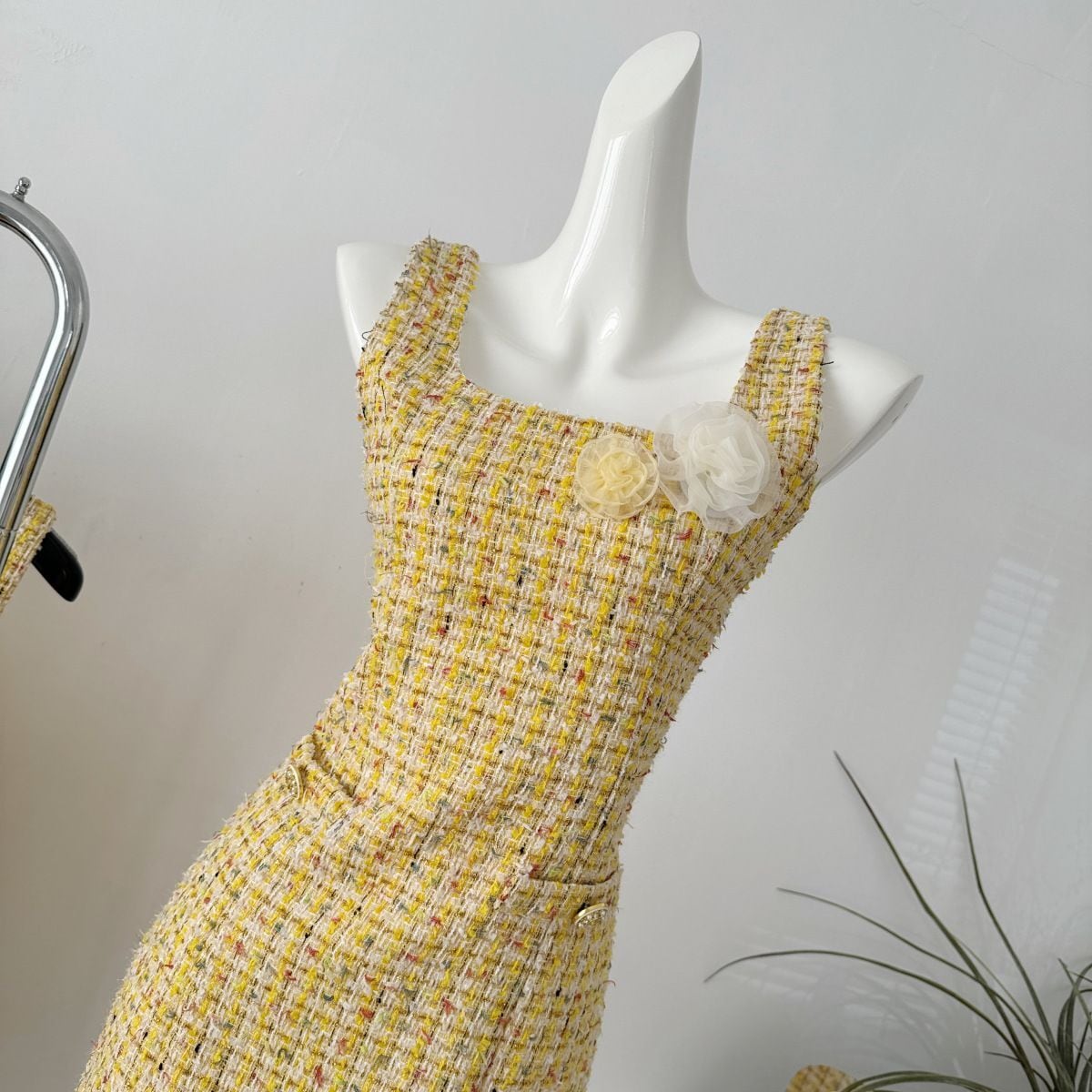 【dress】立体フラワーデートワンピース　M24393