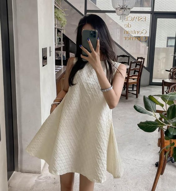 【dress】ノースリーブワンピース　M24028