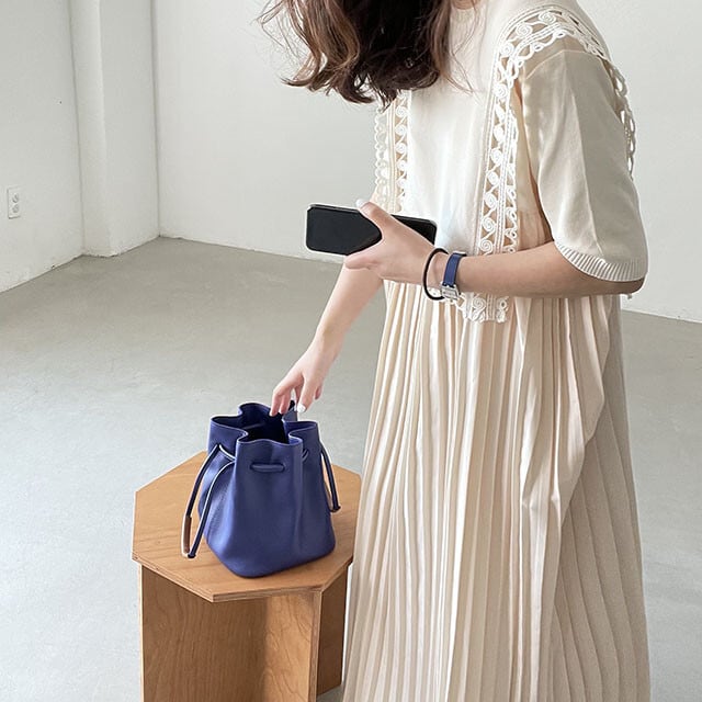 【dress】プリーツワンピース　M24736