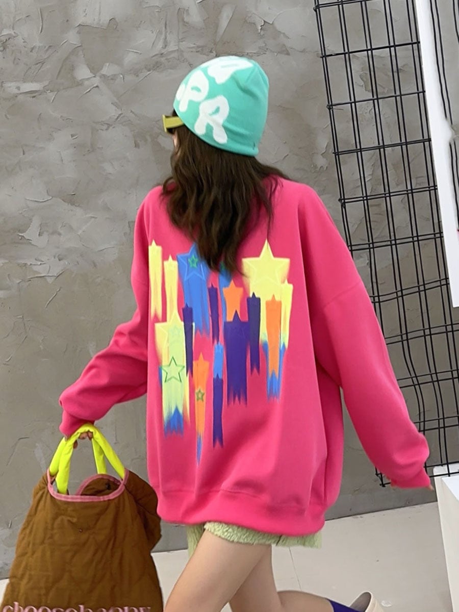 【tops】プリントプルオーバー　M25408