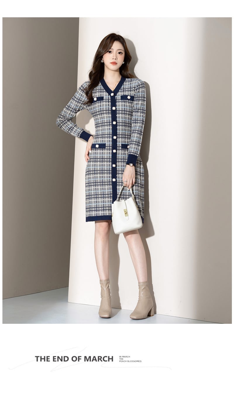 【dress】ニットワンピース　M26168